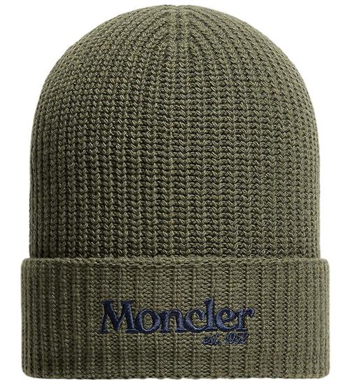 Moncler Hue - Strik - Uld - Armygrøn