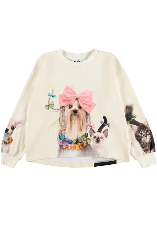 Molo Reniza T-Shirts Long Sleeves Photoshoot Photoshoot 104 cm  Creme  104 cm  Piger