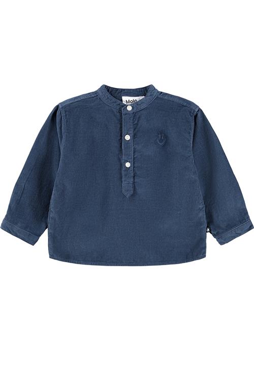 Molo Enoz Shirt Ls Infinity Infinity 80 cm  Blå  80 cm  Drenge, Piger