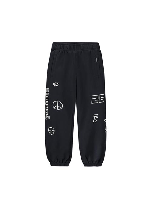 Molo Allen Soft Pants Black Black 122 cm  Sort  122 cm  Drenge