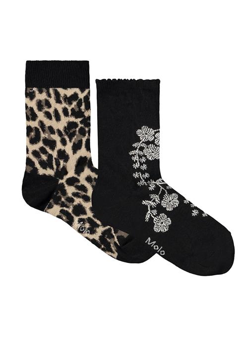 Molo Nomi Socks Flower Leo Flower Leo 27-30 EU  Sort  27-30 EU  Piger