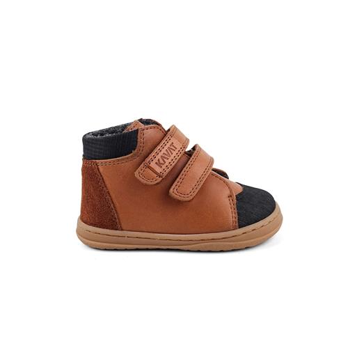 Kavat Fiskeby Warm Barefoot Sko Til Børn, Der Endnu Ikke Kan Gå Light brown  Light brown 23 EU  Brun  23 EU  Drenge, Piger