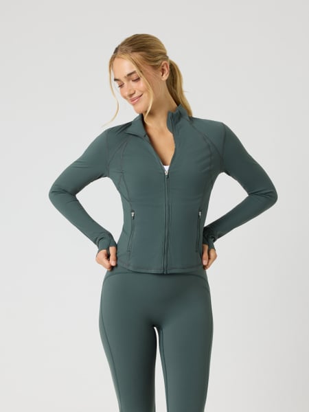 Björn Borg Borg Soft Zip Midlayer Grøn, XL