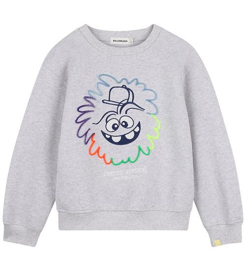 Billieblush Sweatshirt - Gråmeleret m. Print