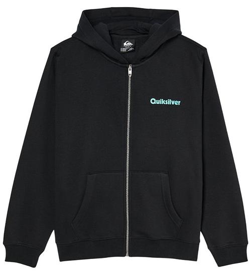 Quiksilver Cardigan - Graphic - Sort m. Print