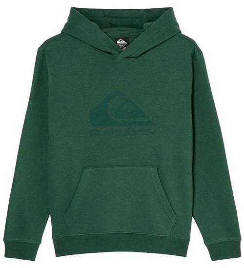 Quiksilver Hættetrøje - Comp - Forest m. Logo