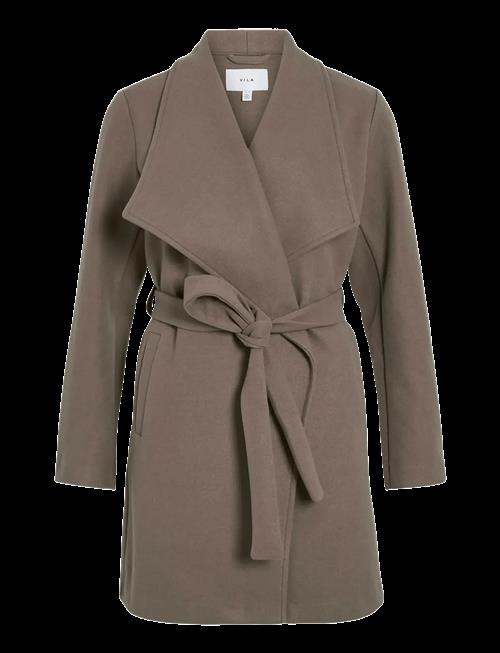 Vila | Vicooley Collar Belt Coat - Noos | 42