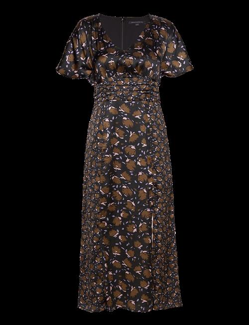French Connection | Ingrid Inu Sat Drape Midi Dres | 10