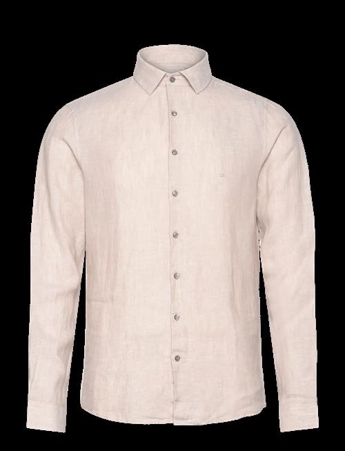 Calvin Klein | Linen Solid Slim Shirt | 41
