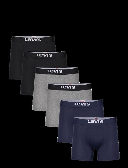 Levi's® | Levis Men Solid Basic Boxer Brief Org Co 6P Ecom | L