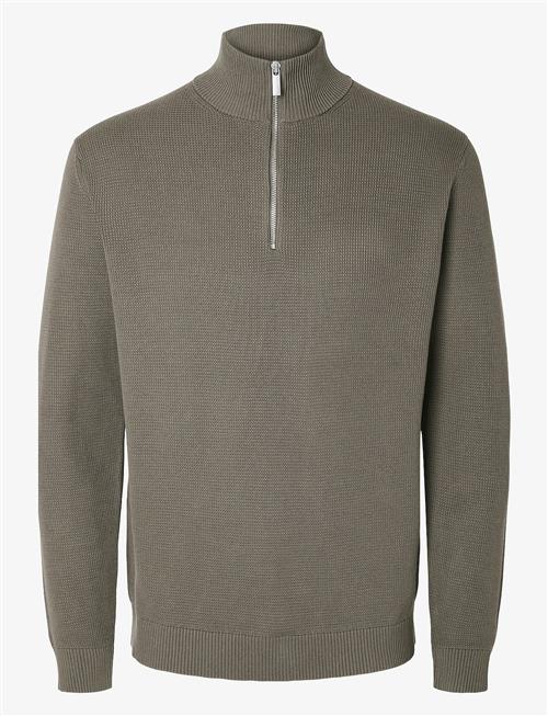 Selected | Slmdane Ls Knit Structure Half Zip Noos | XL