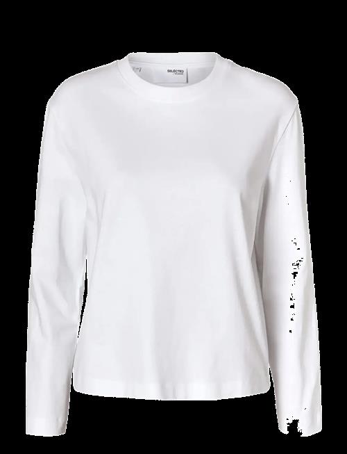 Selected | Slwessential Ls Boxy Tee Noos | S