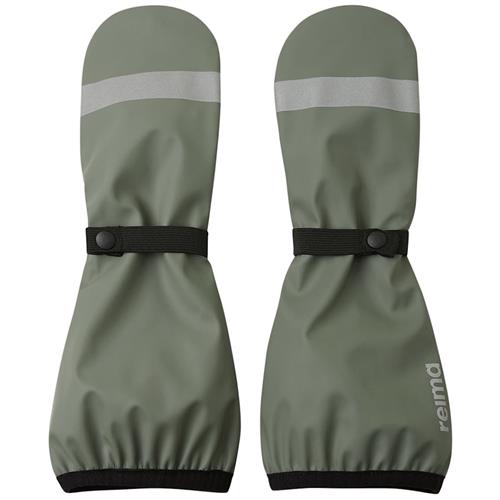 Reima Puro Regnvanter Greyish Green  Greyish Green-1 Y  Grøn  1 år  Drenge, Piger
