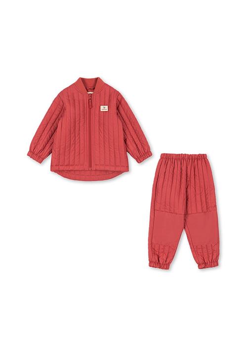 Konges Sløjd Evi Thermo Set Cardinal  Cardinal-12M  Rød  12 måneder  Piger
