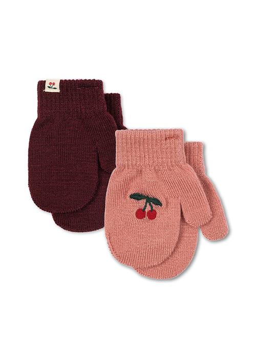 Konges Sløjd Filla 2-pak Luffer Sorbet  Sorbet-ONE SIZE  Lyserød  One Size  Piger