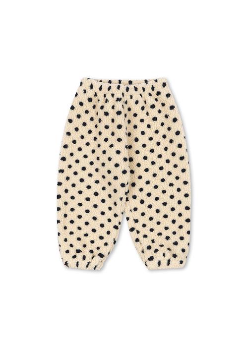 Konges Sløjd Jody Fleecebukser Med Plys Dot Lumiere  Dot Lumiere-4Y  Hvid  4 år  Piger