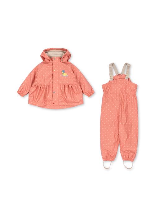 Konges Sløjd Rainy Palme Regnsæt Coeur Feathers  Coeur Feathers-18M  Lyserød  18 måneder  Piger