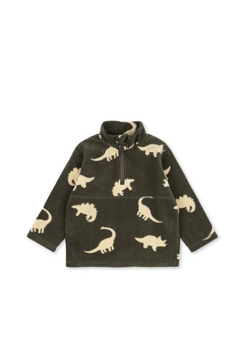 Konges Sløjd Tavi Fleece-sweatshirt Dino Silhouette  Dino Silhouette-2Y  Grøn  2 år  Drenge