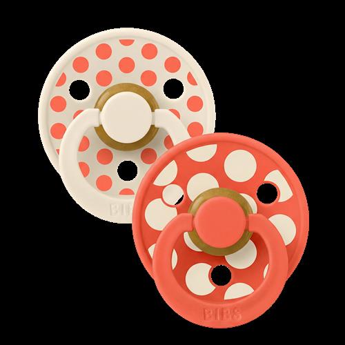 BIBS Studio Colour 2-pak Latex-sutter Ivory  Ivory 6-18 M  Hvid  6-18 M  Drenge, Piger