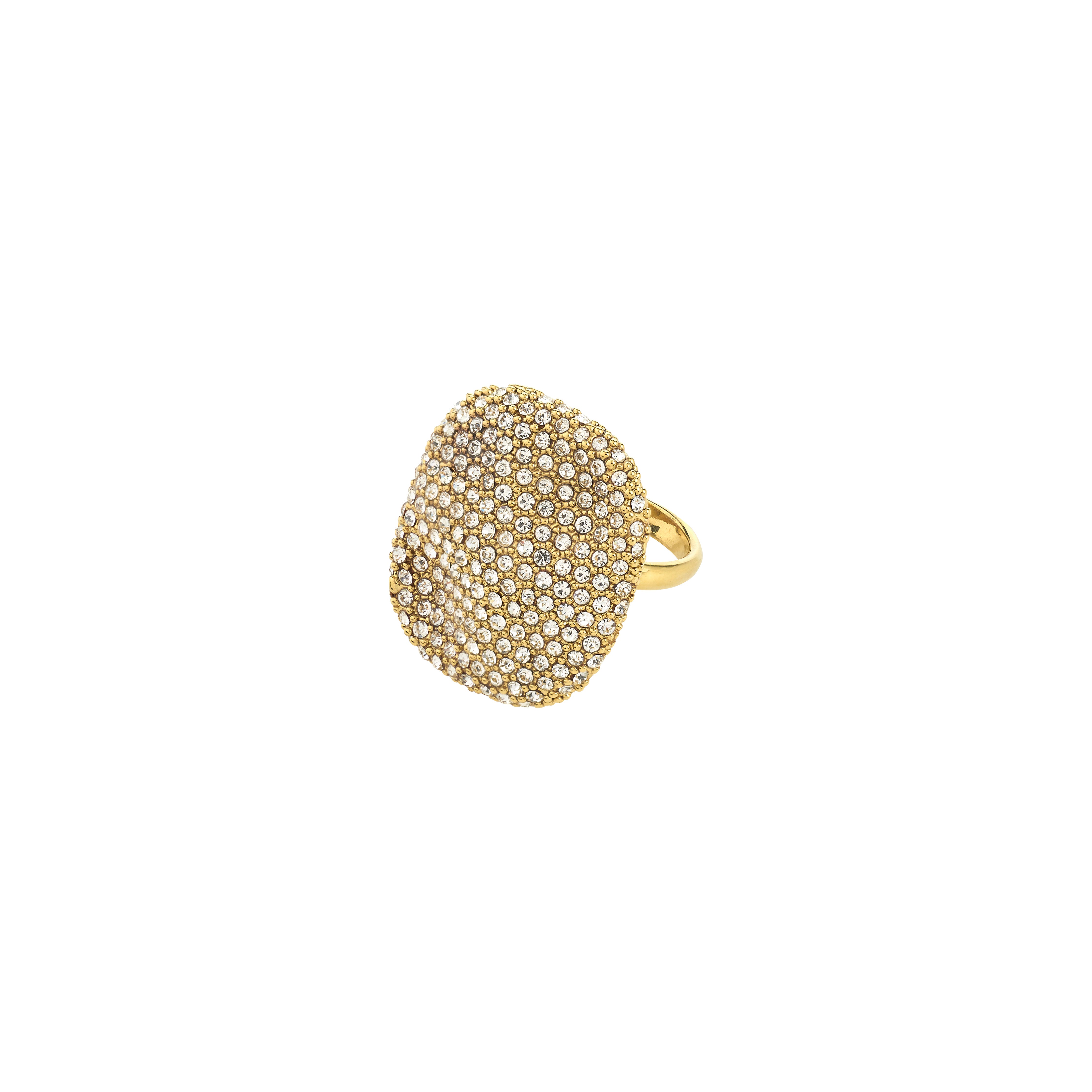 Pilgrim EMBER ring guldbelagt