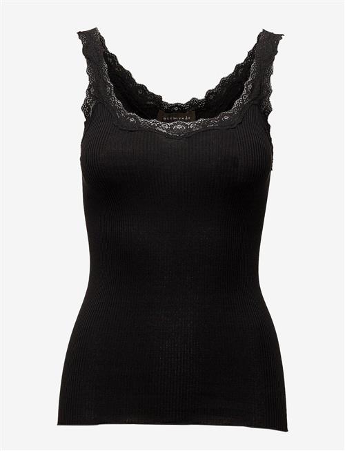Rosemunde | Rwbabette Silk Sl Deep Back Lace To | L