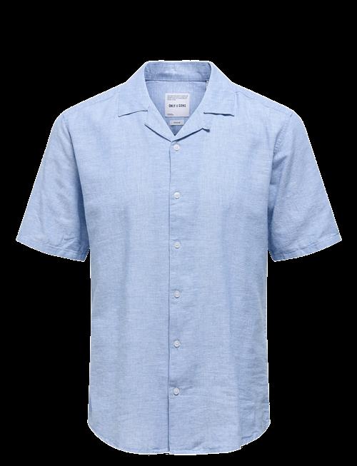 ONLY & SONS | Onscaiden Ss Solid Resort Linen Noos | M