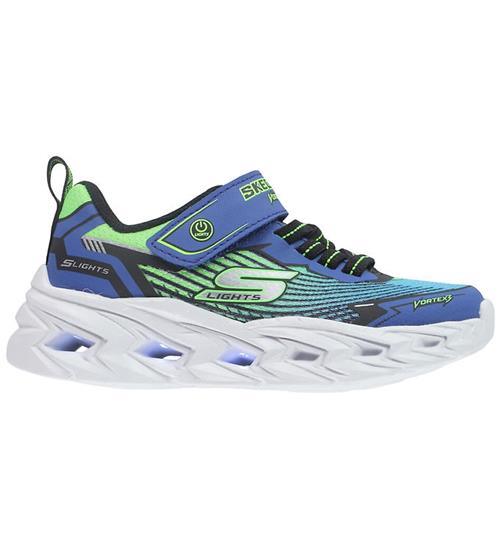 Skechers Blinkesko - Vortex 3.0 - Sort/Blå