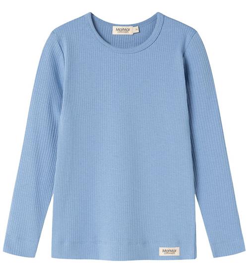 MarMar Bluse - Bomuld/Modal - Rib - Blue Heaven