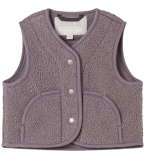 MarMar Fleecevest - Ollas - Purple Suede