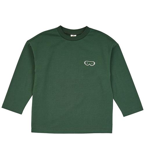 Müsli Bluse - Superfan Printed - Forest Green