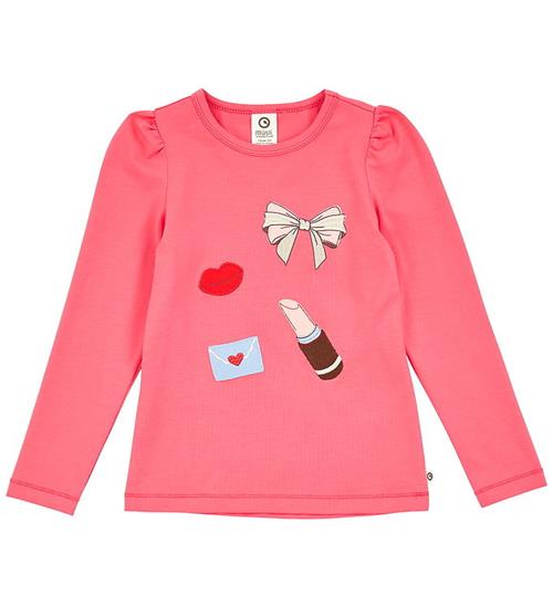 Müsli Bluse - Love Letter Puff - Rouge Red
