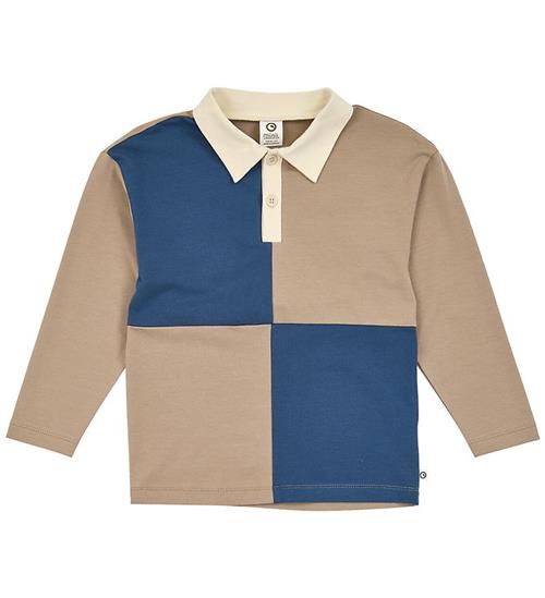 Müsli Polobluse - Cozy Me Color Block - Walnut