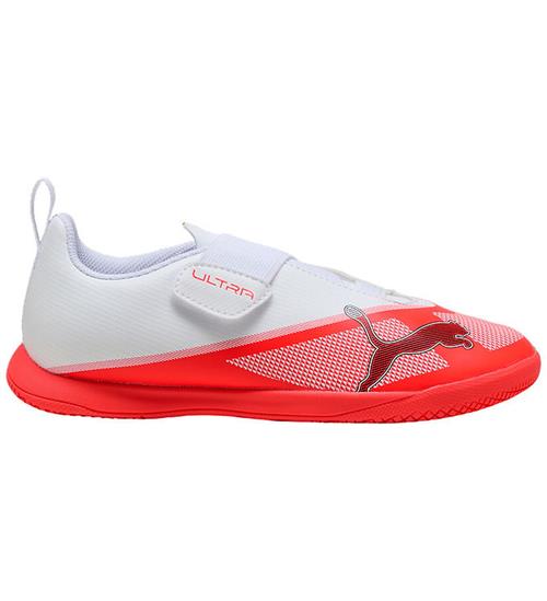 Puma Indendørssko - Ultra 7 Play V IT - Ultra Red/Puma Black/Hvi