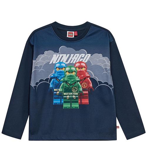 LEGOÂ® Ninjago T-shirt - LWTaj 611 - Navy m. Print