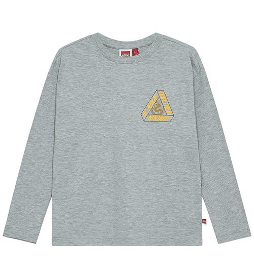 LEGOÂ® Ninjago Bluse - LWTaj 603 - Gråmeleret m. Print