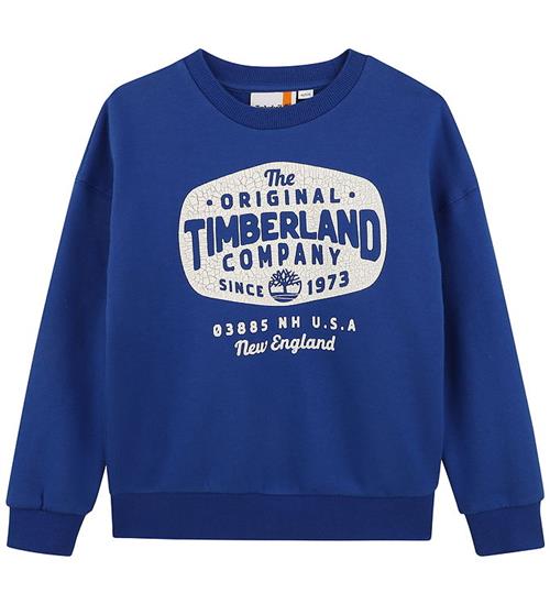 Timberland Sweatshirt - Blå m. Hvid