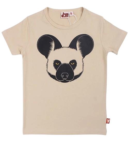 DYR-Cph Bluse - DyrGrowl - Beige m. Vildhund