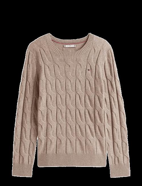 Tommy Hilfiger | Soft Wool Cable C-Nk Ls Swt | XXXL