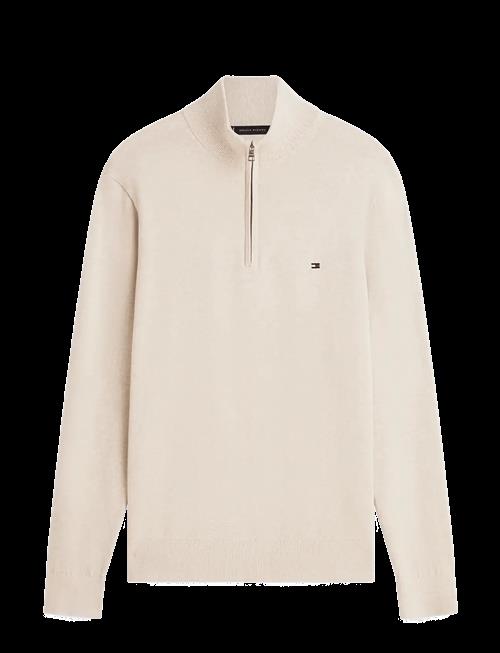 Tommy Hilfiger | Essential Cotton Zip Mock | L