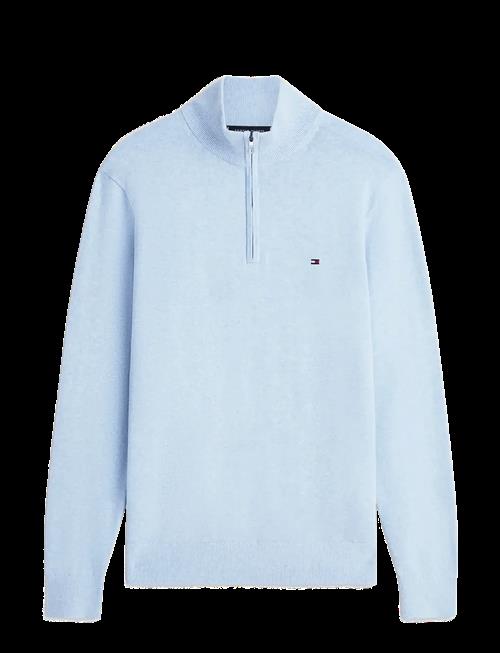 Tommy Hilfiger | Essential Cotton Zip Mock | L