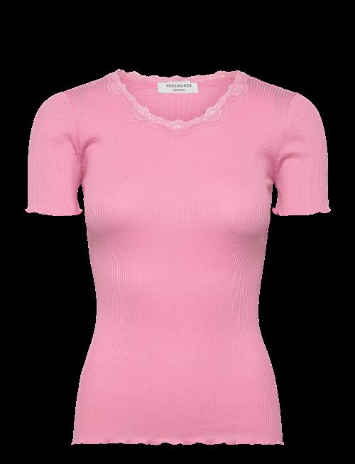 Rosemunde | Rwbeatha Silk Ss Lace T-Shirt | M