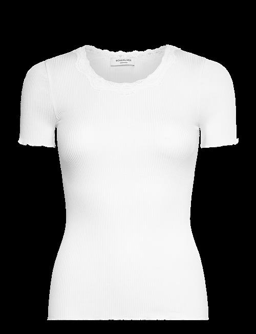 Rosemunde | Rwbeatha Silk Ss Lace T-Shirt | L