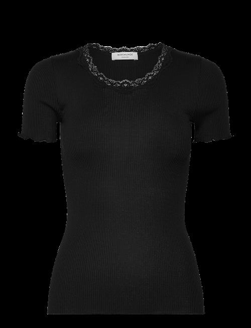 Rosemunde | Rwbeatha Silk Ss Lace T-Shirt | S