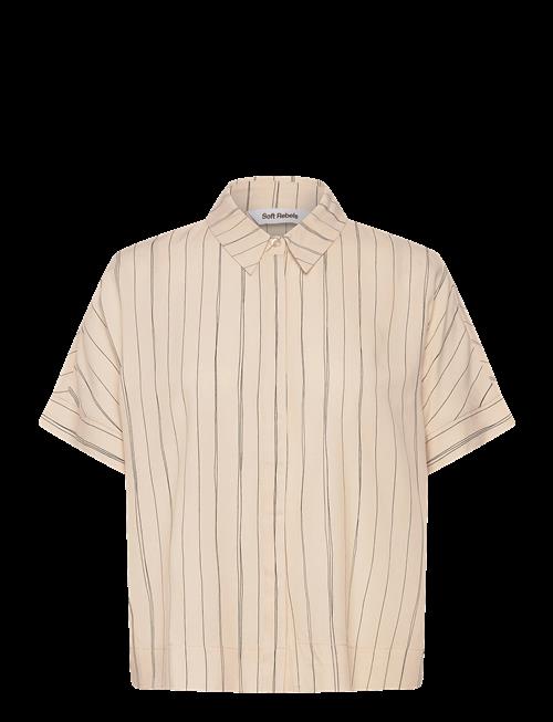 Soft Rebels | Srmargot Freedom Striped Ss Shirt | XXL
