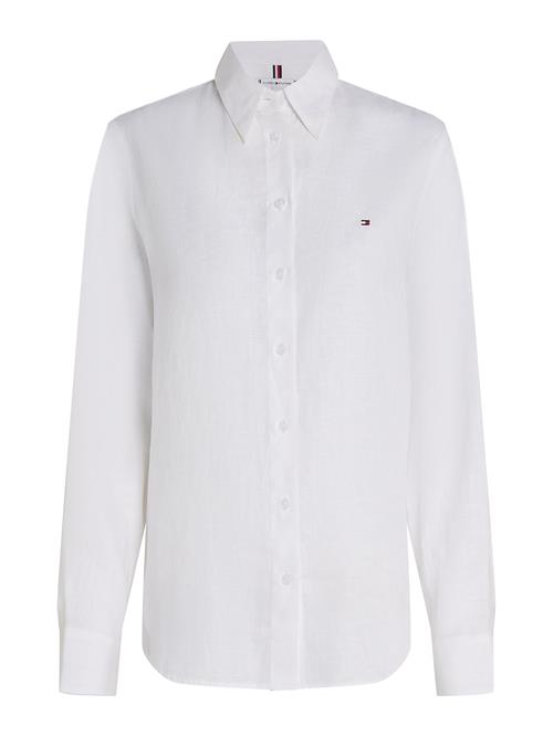 TOMMY HILFIGER Bluse 'ESS'  hvid