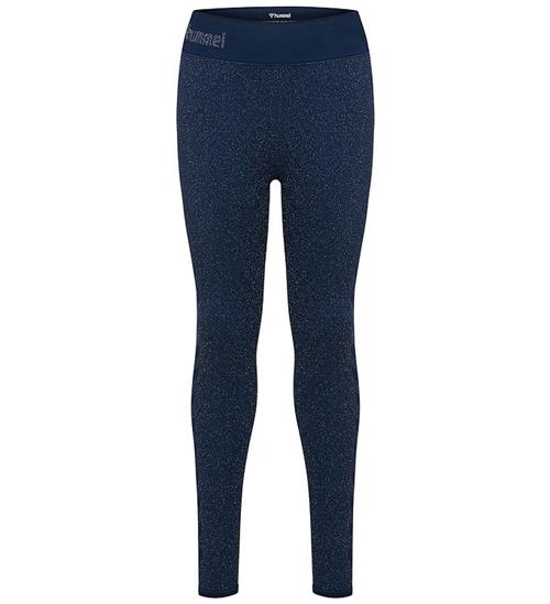Hummel Leggings - Rib - hmlJr - Dress Blues