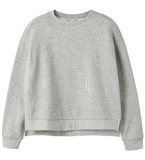 Name it Sweatshirt - NkfNillina - Light Grey Melange