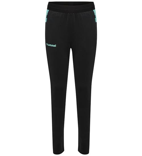 Hummel Træningsbukser - hmlBlaze 2.0 - Black/Pool Blue