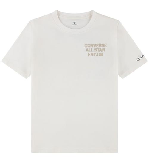 Converse T-shirt - Egret m. Print