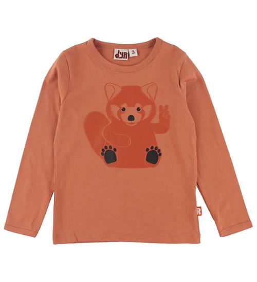 DYR-Cph Bluse - DyrShedding - Terracotta Roed Panda